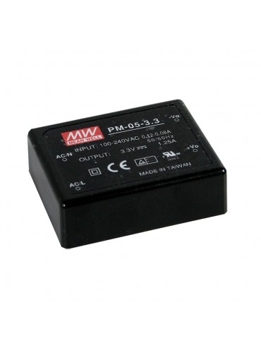 PM-05-3.3 Moduł AC/DC 5W 3.3V 1.25A