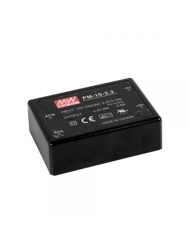 PM-10-12 Moduł AC/DC 10W 12V 0.85A PM-10-12 Moduł AC/DC 10W 12V 0.85A