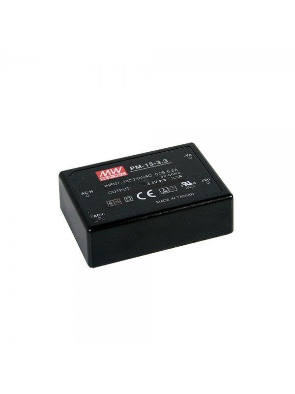 PM-15-24 Moduł AC/DC 15W 24V 0.63A PM-15-24 Moduł AC/DC 15W 24V 0.63A