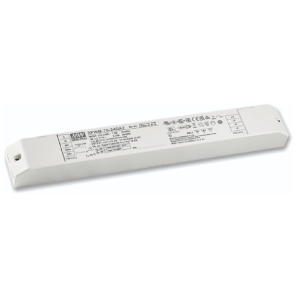 SPWM-75-12DA2 zasilacz LED 75.6W 12V 6.3A DALI2