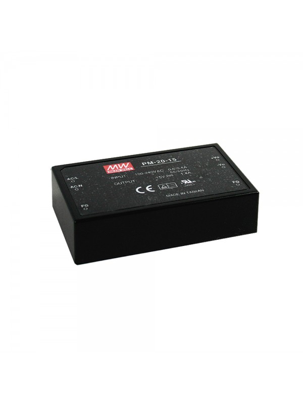 PM-20-12 Moduł AC/DC 20W 12V 1.8A PM-20-12 Moduł AC/DC 20W 12V 1.8A
