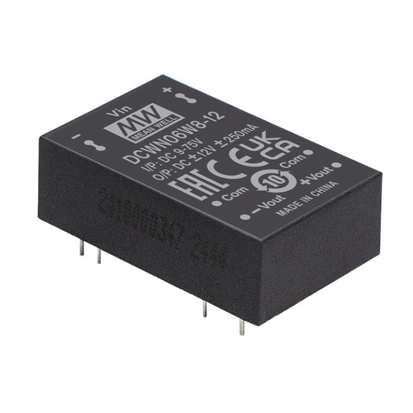 DCWN06W8-05 Moduł DC/DC 6W 9~75V/ ±5V ±0.5A