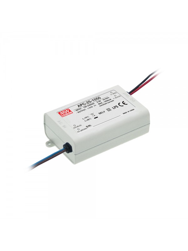 APC-25-350 Zasilacz LED 25W 25~70V 0.35A APC-25-350 Zasilacz LED 25W 25~70V 0.35A