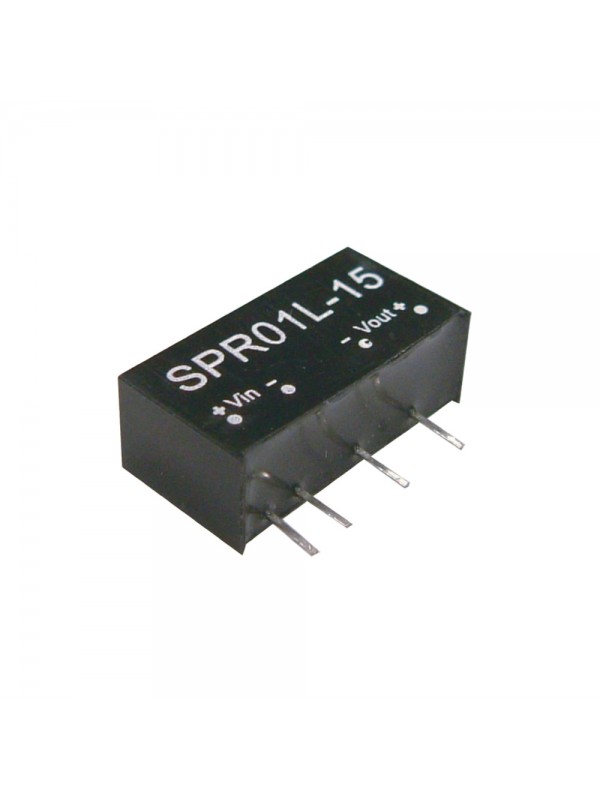 SPR01L-12 Moduł DC/DC 1W 5V±10%/ 12V 0.084A