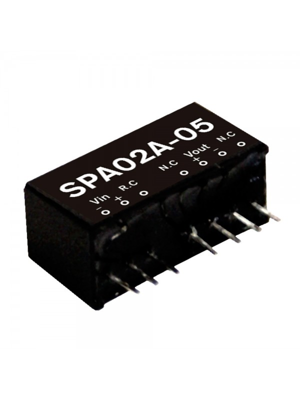 SPA02A-15 Moduł DC/DC 2W 9~18V/ 15V 0.133A