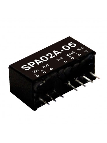 SPA02A-15 Moduł DC/DC 2W 9~18V/ 15V 0.133A