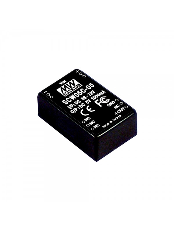 SCW05A-09 Moduł DC/DC 5W 9~18V/ 9V 0.556A