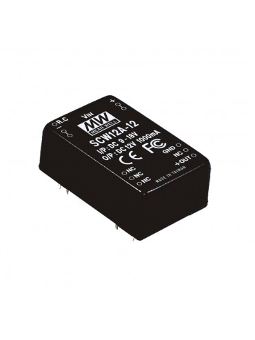 SCW12B-15 Moduł DC/DC 12W 18~36V/ 15V 0.8A