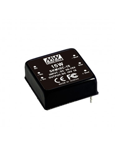 SKM15C-05 Moduł DC/DC 15W 36~75V/ 5V 3A