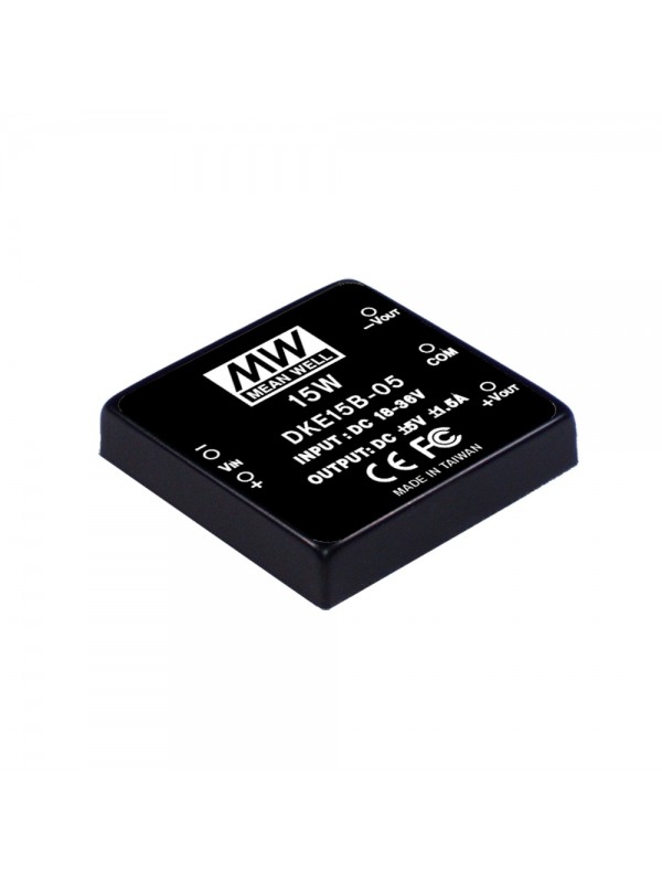DKE15A-12 Moduł DC/DC 15W 9~18V/ ±12V ±0.625A