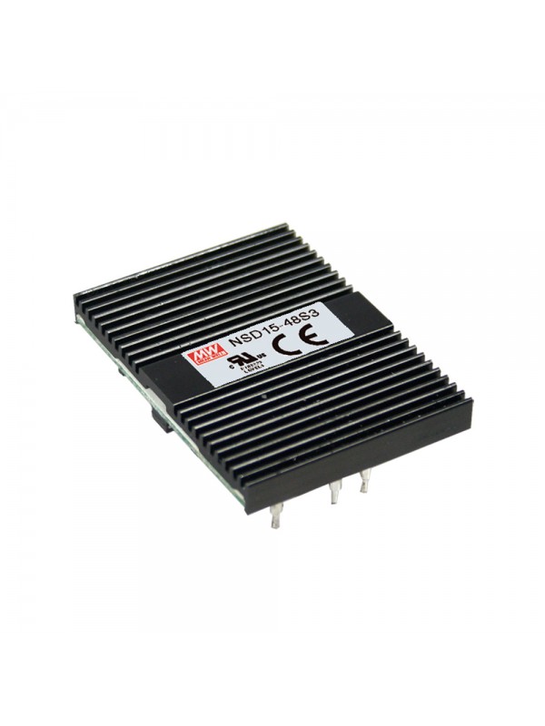 NSD15-48S15 Przetwornica DC/DC 15W 18~72V/15V 1A