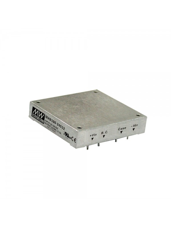 MHB100-24S12 Przetwornica DC/DC 100W 18~36V/12V 8.3A MHB100-24S12 Przetwornica DC/DC 100W 18~36V/12V 8.3A