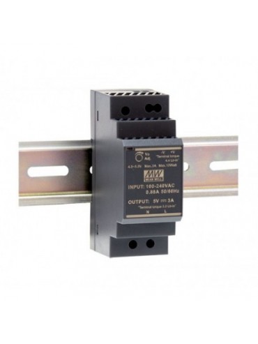 HDR-30-24 Zasilacz na szynę DIN 30W 24V 1.5A