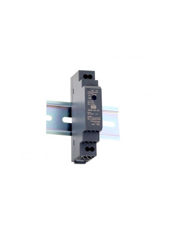 DDR-15G-3.3 przetwornica DC/DC na szynę DIN 12W 9~36V-3.3V 3.5A