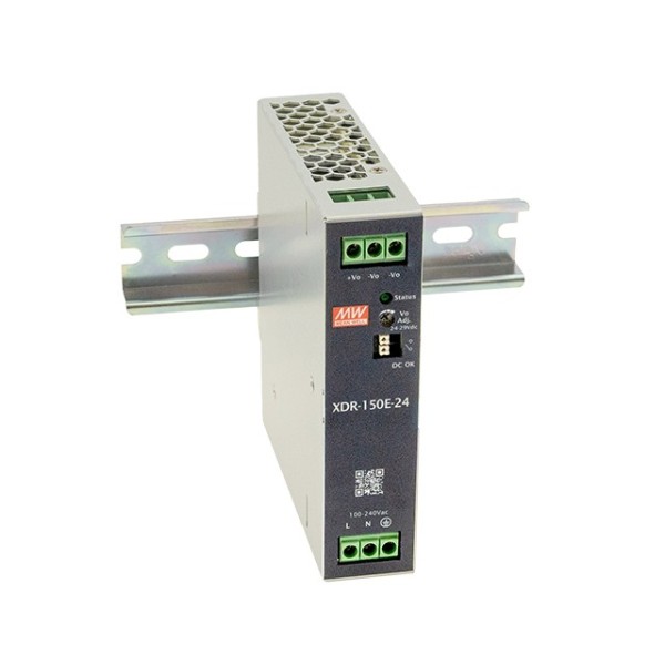 XDR-150E-24 zasilacz na szynę DIN 156W 24V 6.5A XDR-150E-24 zasilacz na szynę DIN 156W 24V 6.5A