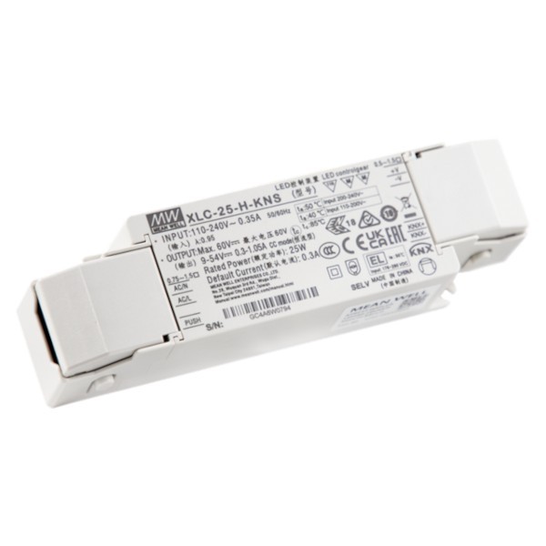 XLC-25-H-KNS zasilacz LED 25W 9~54V 0.3~1.05A KNX