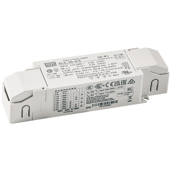 XLC-25-H-S zasilacz LED 25W 9~54V 0.3~1.05A